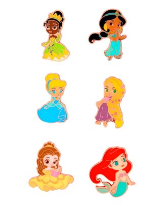 Disney Loungefly POP! Pin Ansteck-Pins Princess Chibi 4 cm Sortiment (12)
