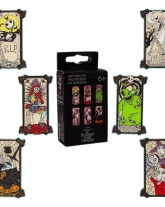 Nightmare before Christmas by Loungefly Ansteck-Pins Blind Box Portrait Style Display (12)