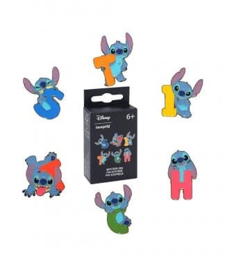 Lilo & Stitch by Loungefly Ansteck-Pins Blind Box Letters and Poses Display (18)