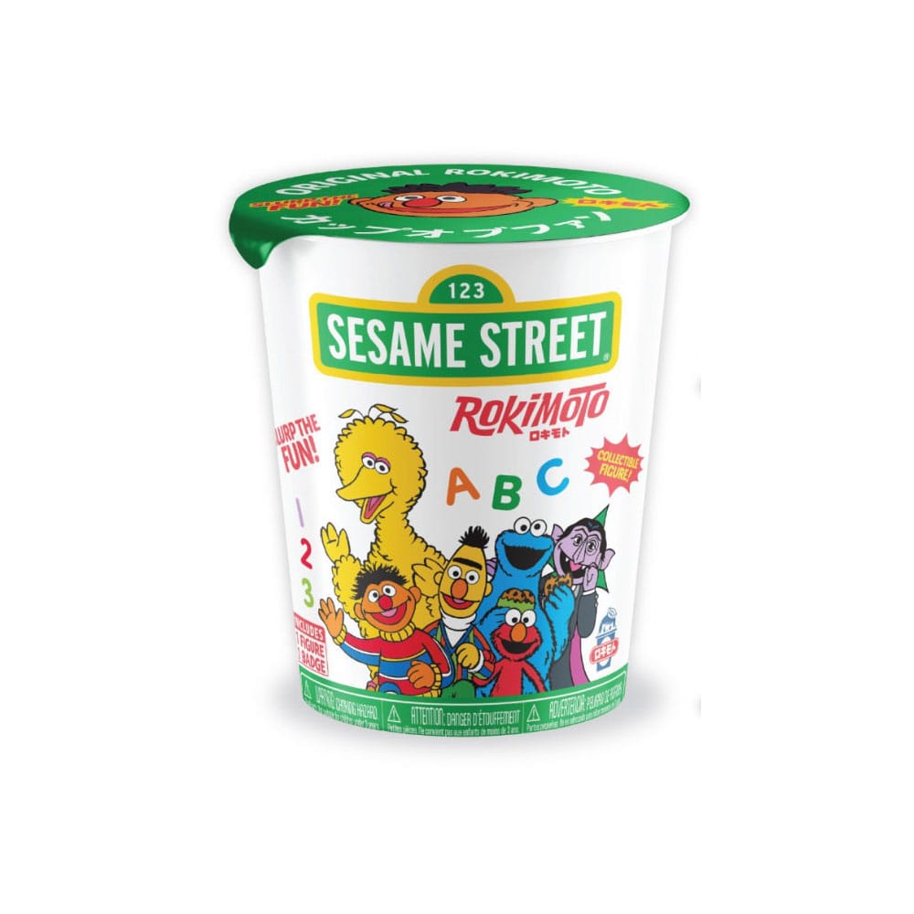 Sesamstraße Rokimoto Cup of Fun Blind Box Figuren 10 cm Wave 1 Display (12) – Bild 11