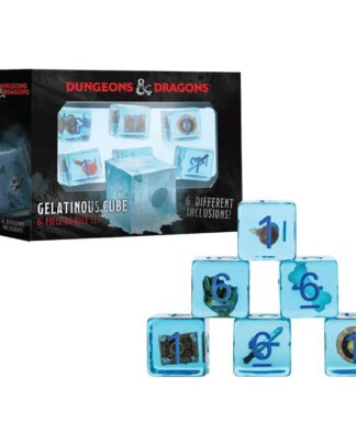 Dungeons & Dragons Würfel Set Gelatinous Cube (6)