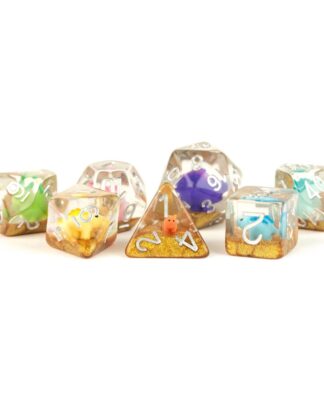 FanRoll Würfel Set Rainbow Dinosaur (7)