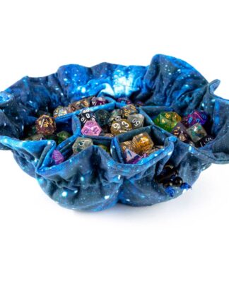 FanRoll Würfelbeutel mit Fächern Velvet Galaxy