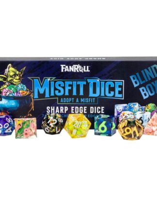 Misfit Adopt a Misfit Würfel Set Blind Box Sharp Edge Dice Sortiment (12)
