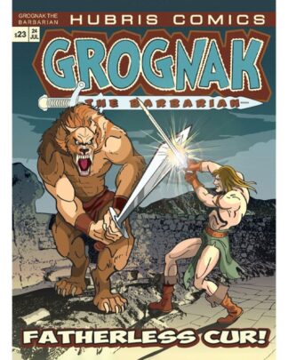 Fallout Kunstdruck Grognak the Barbarian Limited Edition 42 x 30 cm