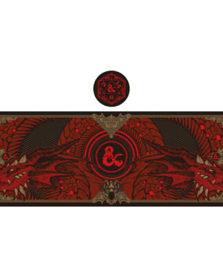 Dungeons & Dragons Schreibtischunterlage & Untersetzer Set Graphic