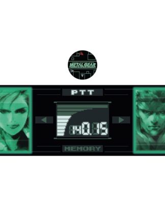 Metal Gear Solid Schreibtischunterlage & Untersetzer Set Solid Snake x Raiden Limited Edition