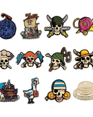 One Piece Ansteck-Pins Display Mystery Pin Badge (12)