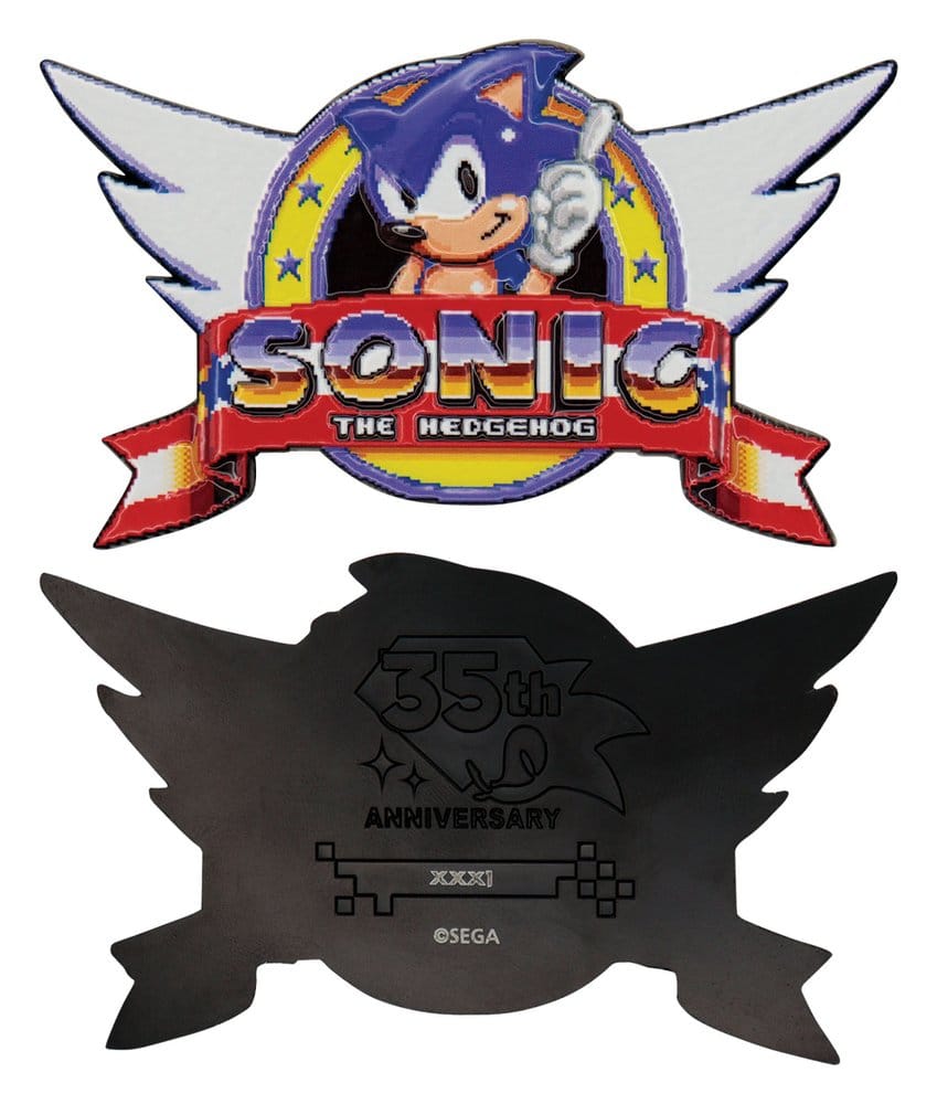 Sonic The Hedgehog Sammelmünze Original Logo – Bild 2