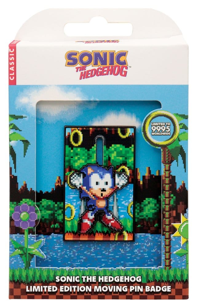 Sonic The Hedgehog Ansteck-Pin Moving – Bild 3