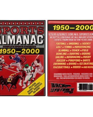 Zurück in die Zukunft Metallbarren Sport Almanac Limited Edition