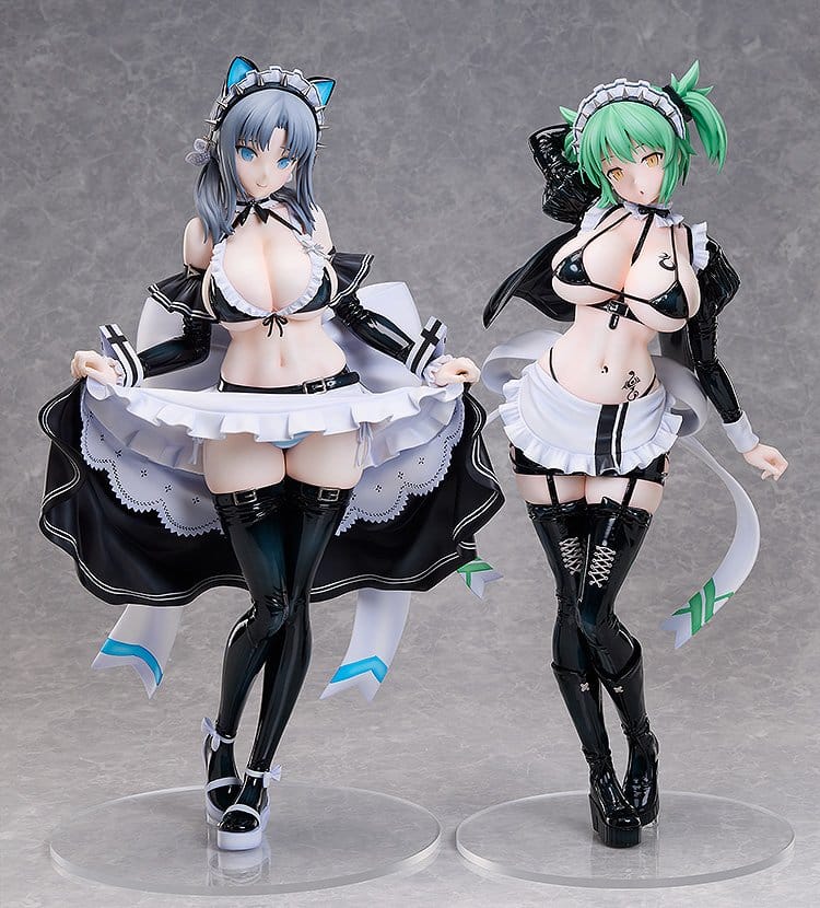Shinobi Master Senran Kagura: New Link PVC Figur 1/4 Yumi: Bondage Maid Ver. 40 cm – Bild 8