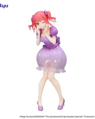 The Quintessential Quintuplets Trio-Try-iT PVC Statue Nakano Nino Pastel Dress Ver. 21 cm