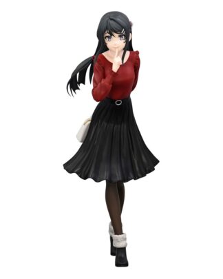 Rascal Does Not Dream of Bunny Girl Senpai Trio-Try-iT PVC Statue Mai Sakurajima Winter Outfit Ver. 21 cm