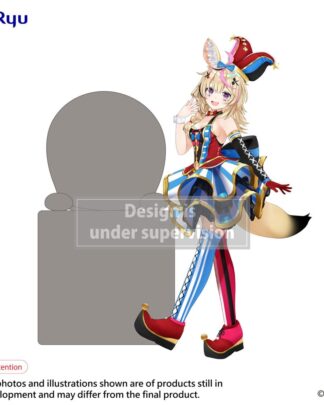 Hololive Production Hikkake PVC Statue Omaru Polka 10 cm