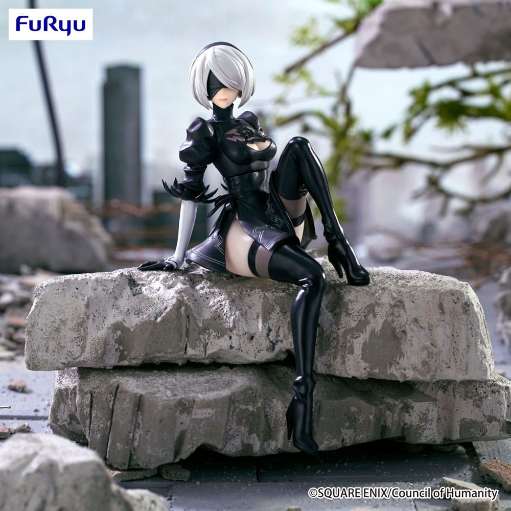 NieR:Automata Ver1.1a Noodle Stopper PVC Statue YoRHa No.2 Type B 13 cm – Bild 3