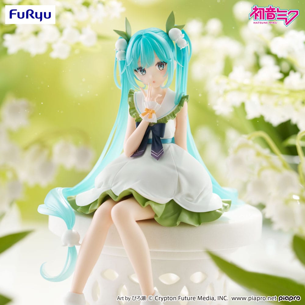 Hatsune Miku Noodle Stopper PVC Statue Flower Fairy Lily of the Valley 14 cm – Bild 2