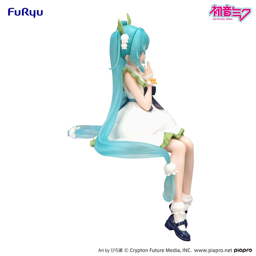 Hatsune Miku Noodle Stopper PVC Statue Flower Fairy Lily of the Valley 14 cm – Bild 3