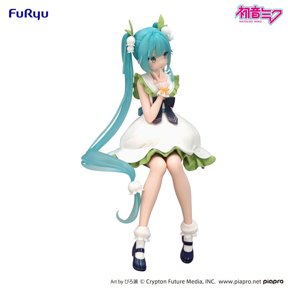 Hatsune Miku Noodle Stopper PVC Statue Flower Fairy Lily of the Valley 14 cm – Bild 4