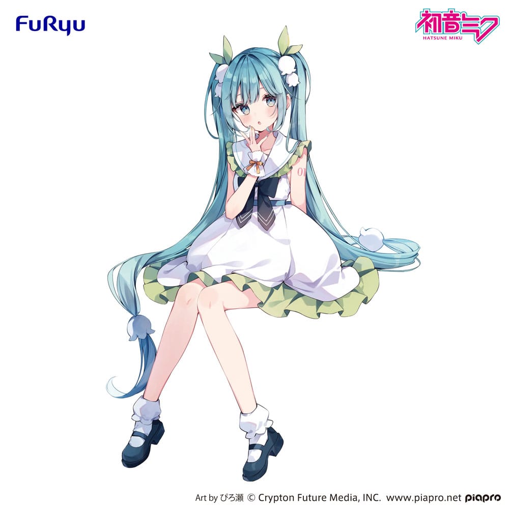 Hatsune Miku Noodle Stopper PVC Statue Flower Fairy Lily of the Valley 14 cm – Bild 5