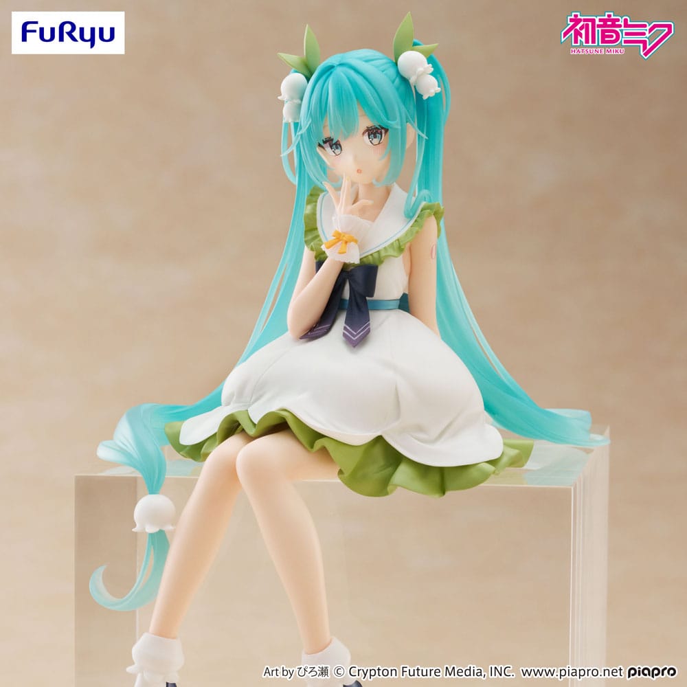 Hatsune Miku Noodle Stopper PVC Statue Flower Fairy Lily of the Valley 14 cm – Bild 8