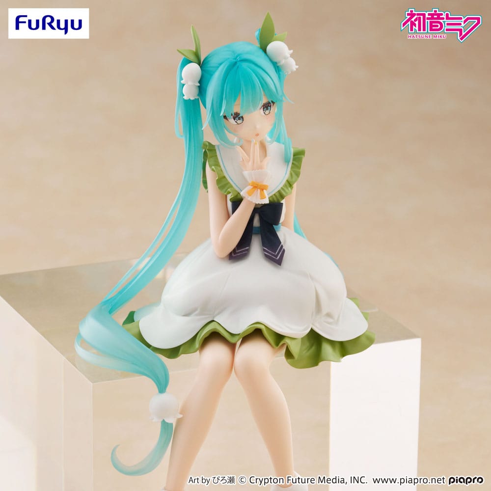 Hatsune Miku Noodle Stopper PVC Statue Flower Fairy Lily of the Valley 14 cm – Bild 9