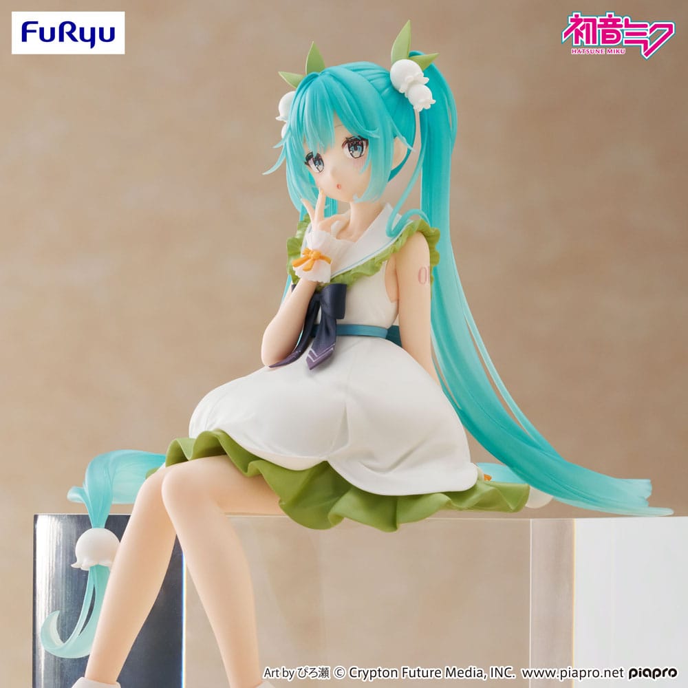 Hatsune Miku Noodle Stopper PVC Statue Flower Fairy Lily of the Valley 14 cm – Bild 10