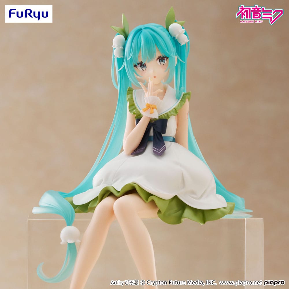 Hatsune Miku Noodle Stopper PVC Statue Flower Fairy Lily of the Valley 14 cm – Bild 11
