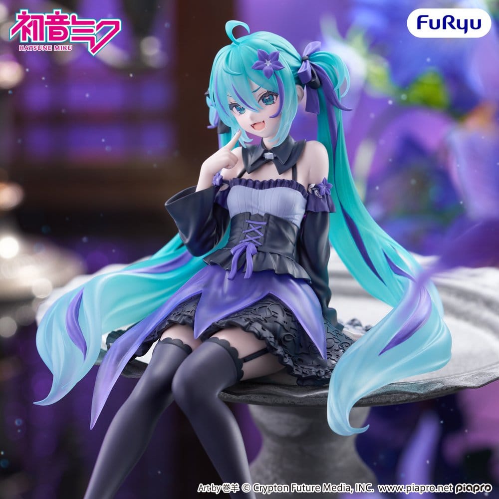 Hatsune Miku Noodle Stopper PVC Figur Flower Fairy Bellflower 14 cm – Bild 3