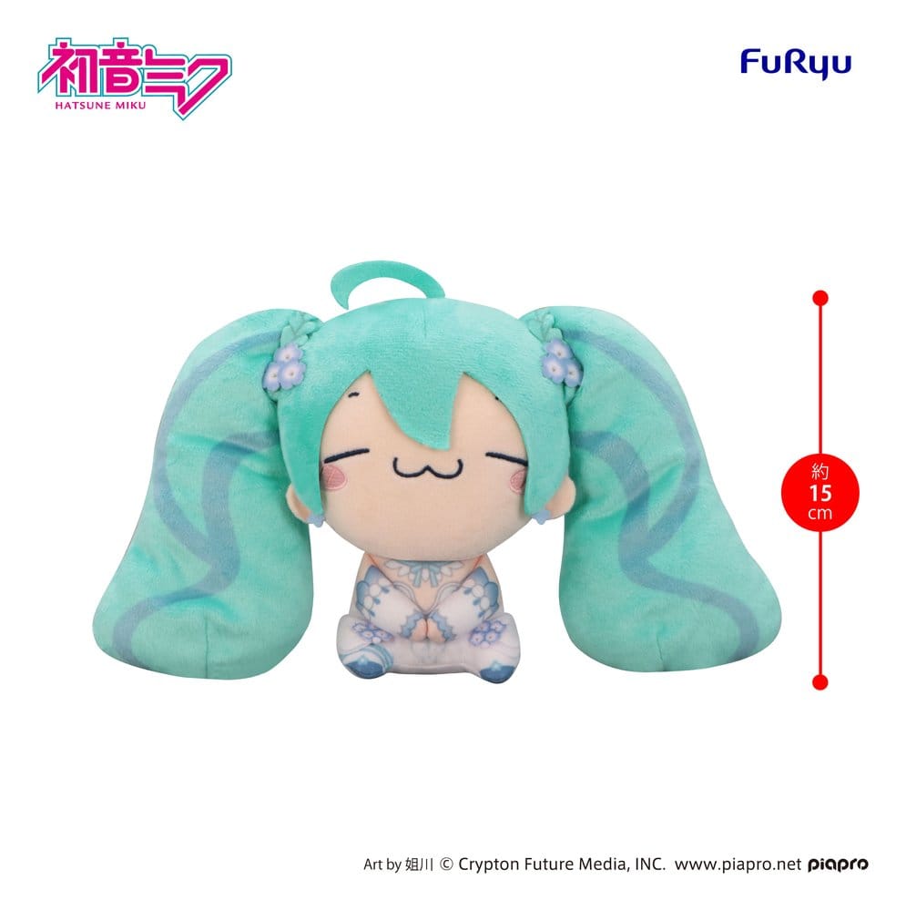 Hatsune Miku Mochipico Plüschfigur Nemophila B 15 cm – Bild 2