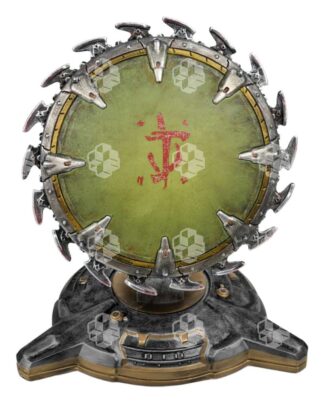 Doom The Dark Ages Replik Shield Saw Mini 18 cm