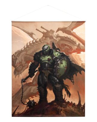 Doom The Dark Ages Poster Canvas Concept Art
