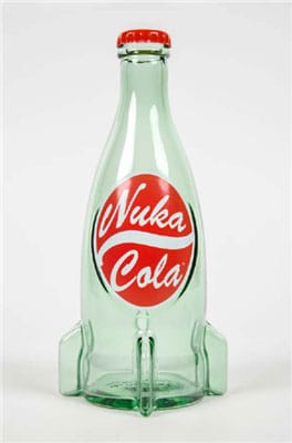 Fallout Bottle Series Replik Glass Bottle Nuka Cola Clear