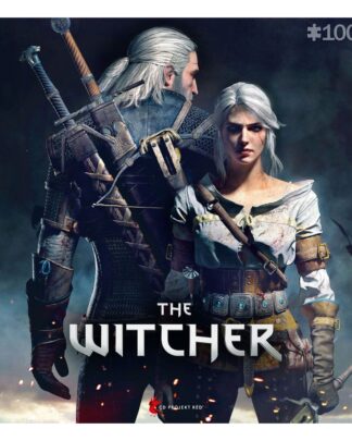 The Witcher Gaming Puzzle Geralt & Ciri (1000 Teile)