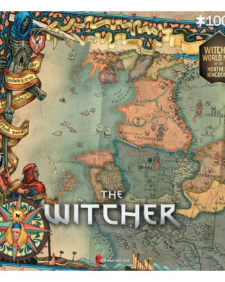 The Witcher 3 Gaming Puzzle The Northern Kingdoms (1000 Teile)