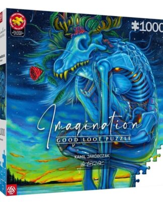 Imagination Series Puzzle Kamil Jakóbczak Bialy Wilk (1000 Teile)