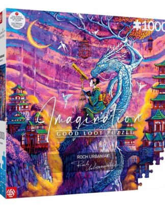 Imagination Series Puzzle Roch Urbaniak Sakura i Ryu (1000 Teile)