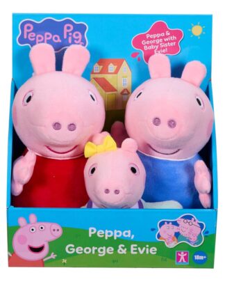 Peppa Pig Plüschfiguren 3er Pack
