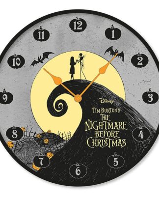 Nightmare Before Christmas Wanduhr Jack & Sally