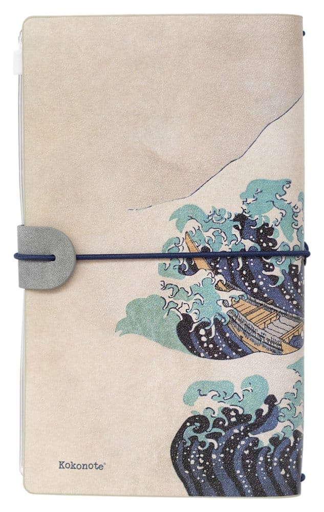 Hokusai Reisetagebuch Die große Welle vor Kanagawa 20 cm – Bild 2