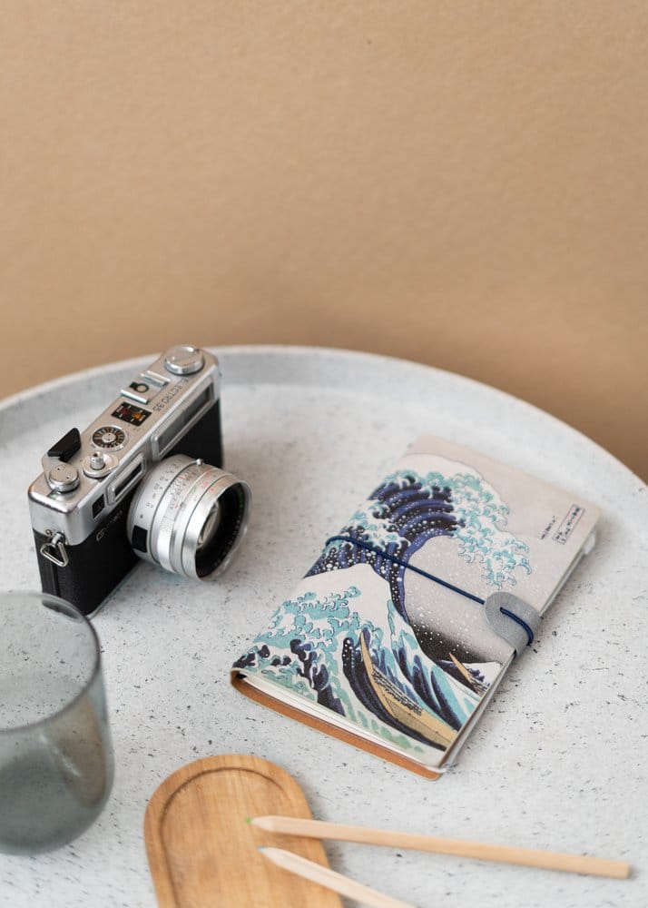 Hokusai Reisetagebuch Die große Welle vor Kanagawa 20 cm – Bild 3