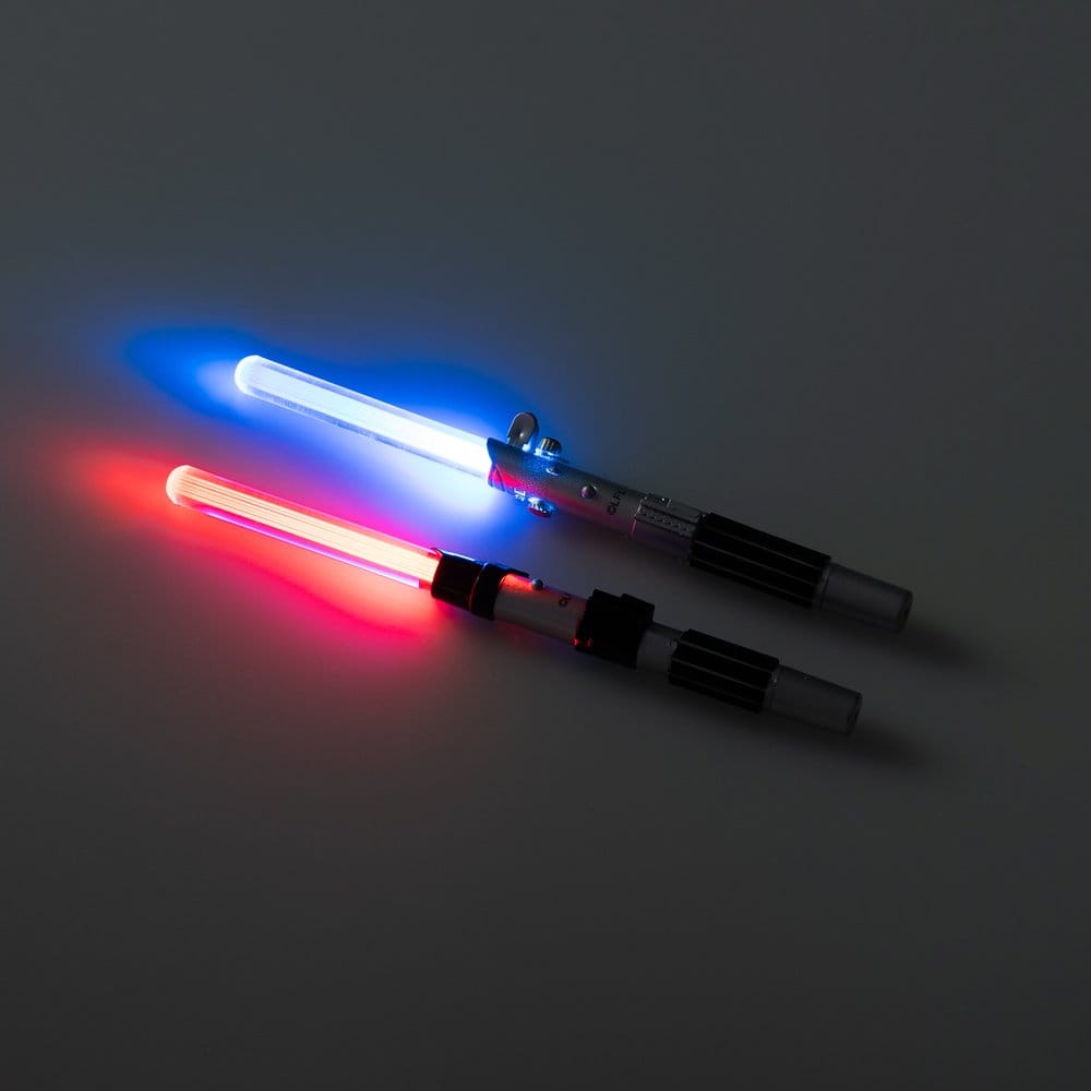 Star Wars Set mit 2 Lichtschwert-Stiften Luke Skywalker & Darth Vader – Bild 3