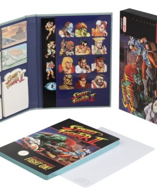 Street Fighter Premium Notizbuch mit Haftnotizen und Hülle A5