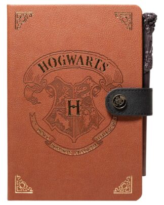 Harry Potter Premium Notizbuch mit Zauberstab-Stift A5