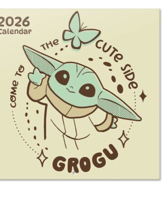 Star Wars The Mandalorian and Grogu Wandkalender 2027 30 x 30 cm