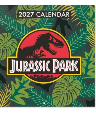 Jurassic Park Wandkalender 2027 30 x 30 cm