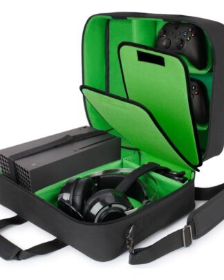 Enhance USA Gear S23 Console Gaming Xbox Tasche Grün