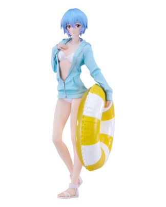 Rebuild of Evangelion Pop Up Parade L PVC Statue Beach Queens: Rei Ayanami 22 cm