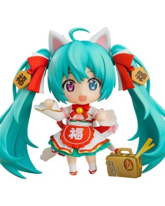 Character Vocal Series 01 Nendoroid Actionfigur Hatsune Miku: Maneki Miku Ver. 10 cm