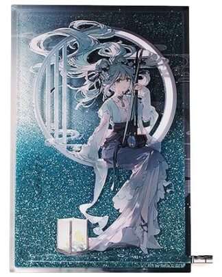 Character Vocal Series 01: Hatsune Miku Glitter Acryl Block Hatsune Miku Han Gong Qiu Yue Ver. 15 cm